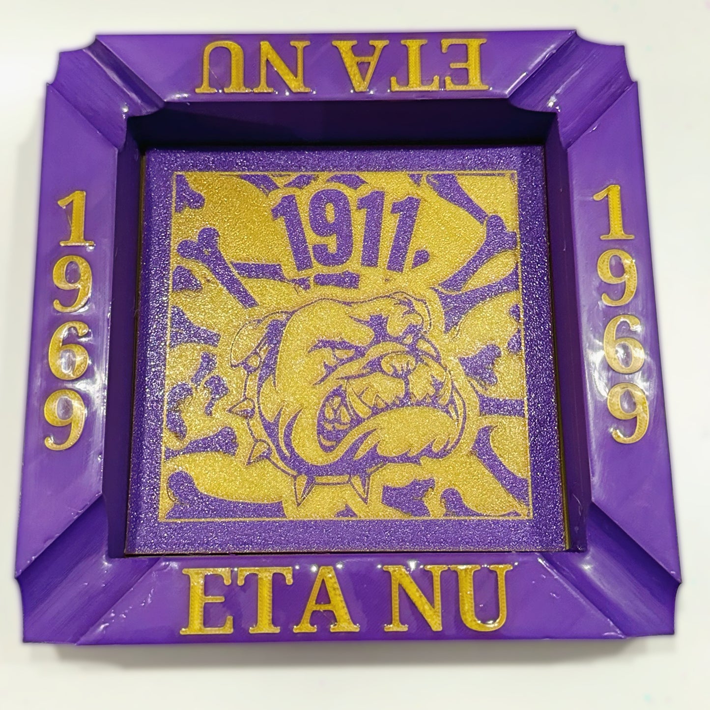 BLC Greek Ashtray - ETA NU Omega